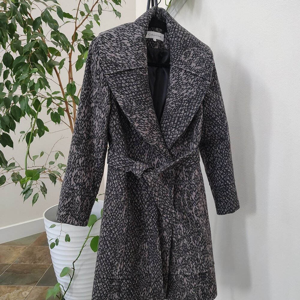 Calvin Klein Coat Wool